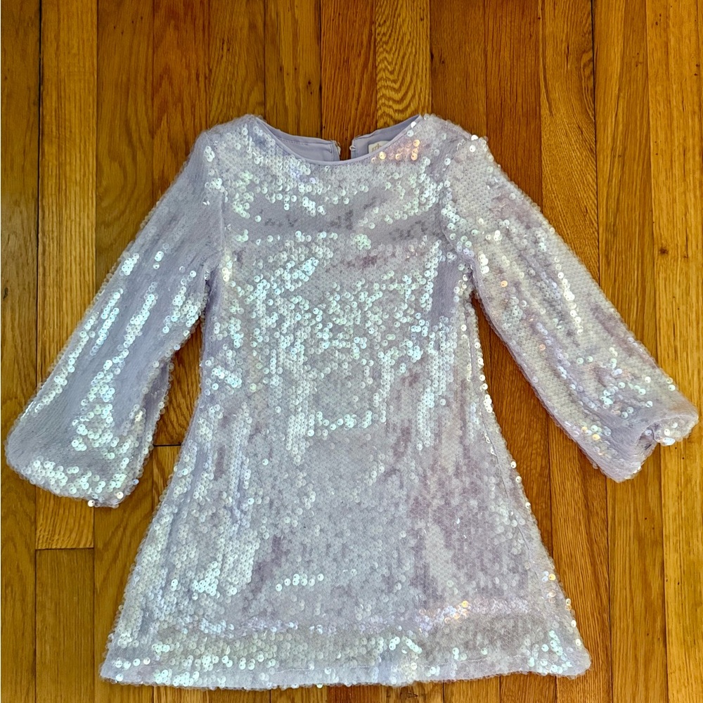 GB Girls Lavender Sequin Dress
